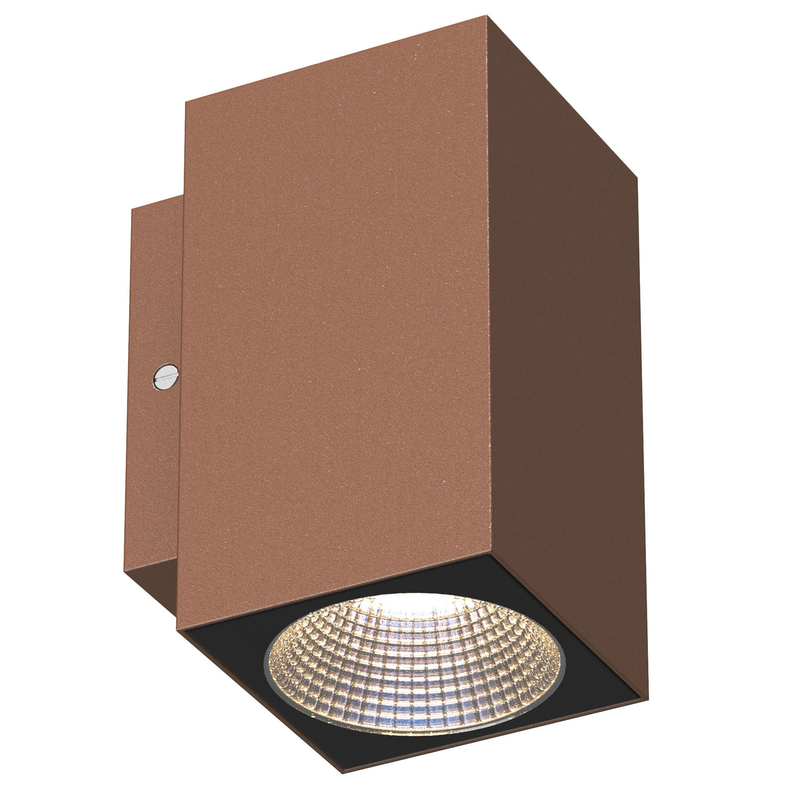 Llitt Väggarmatur Utomhus Mathias Downlight Led Llitt Corten