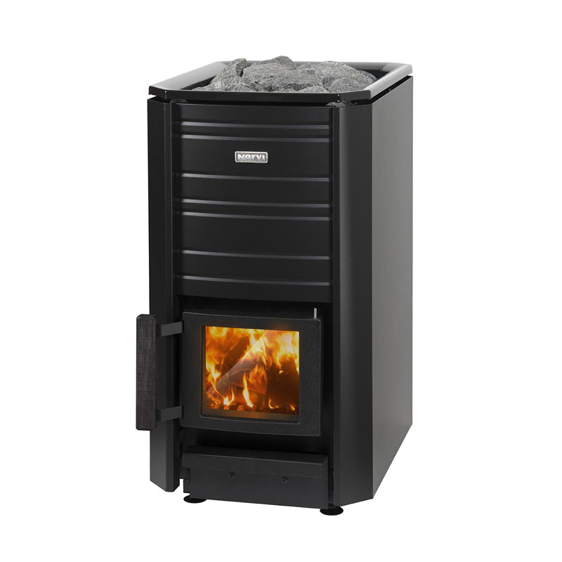 Narvi Vedeldat Bastuaggregat  Black 8-16 M3