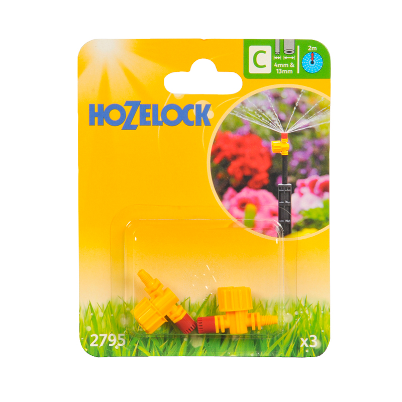 Microjetmunstycke 360 grader Hozelock