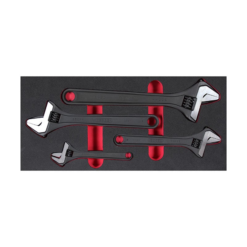 Tecos Skiftnycklar 4st  Eva 6-12" Skiftnycklar 150, 200, 250, 300mm