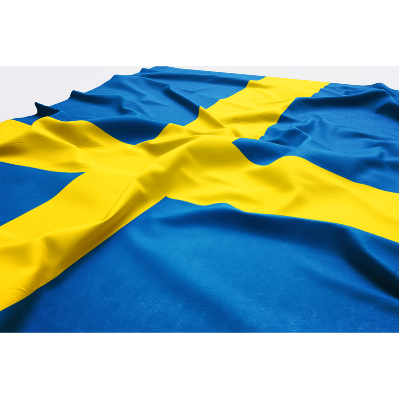 Formenta Båtflagga Svensk Formenta (ögla/tamp) 60 Cm