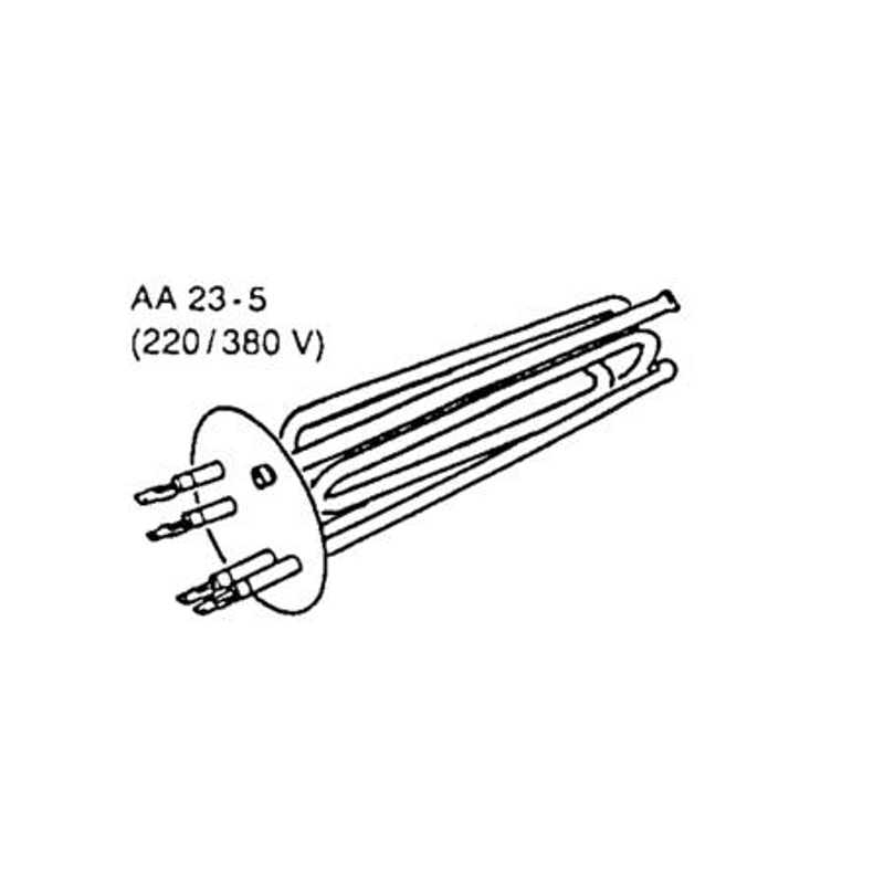 Nibe Elpatron För Värmesystem Reserv Ab-16 1500 W 230 V  Koppar