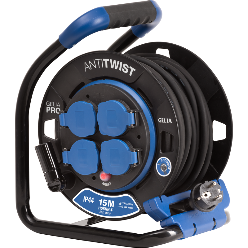 Gelia Kabelvinda Fast Nav Anti-twist Pro Jordad Ip44  25m 3g2.5