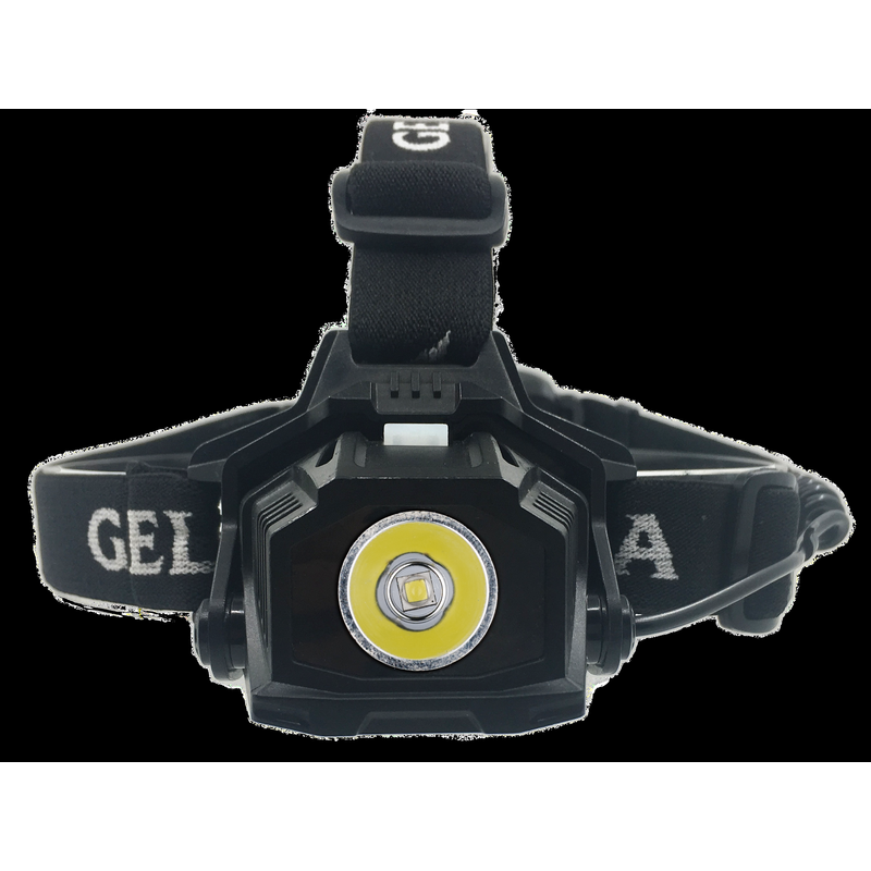 Gelia Pannlampa Led 1000lm Usb-laddning  10 W, Led (ej Utbytbar)