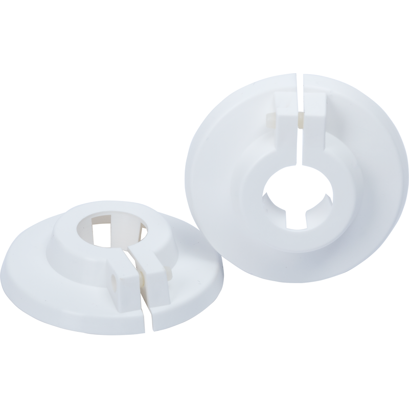 Gelia Täckbricka Vit 35 Mm 2-pack  35-35 Mm, Plast