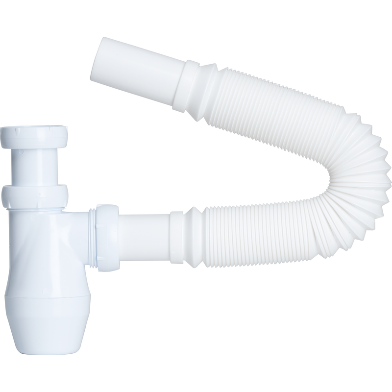 Gelia Pungvattenlås G32 Invändig Gänga  Ansl. 32 (1 1/4"), Vit