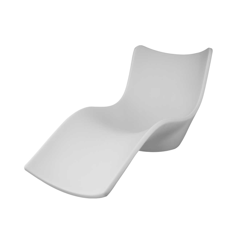 Sined Solsäng Cassiopea Uv-beständig Vit Sined Vit, Chaise Longue