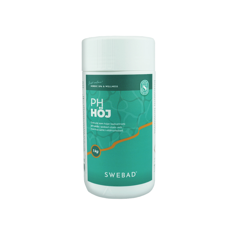 Swebad Vattenvårdskemikalier Ph-höj För Spabad 1 Kg Swebad