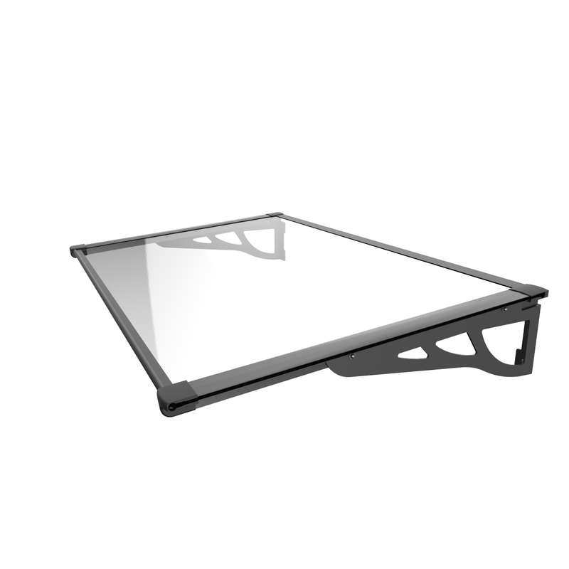 Skotte Garden Entrétak Aluminium Polykarbonat Rak Skotte Garden