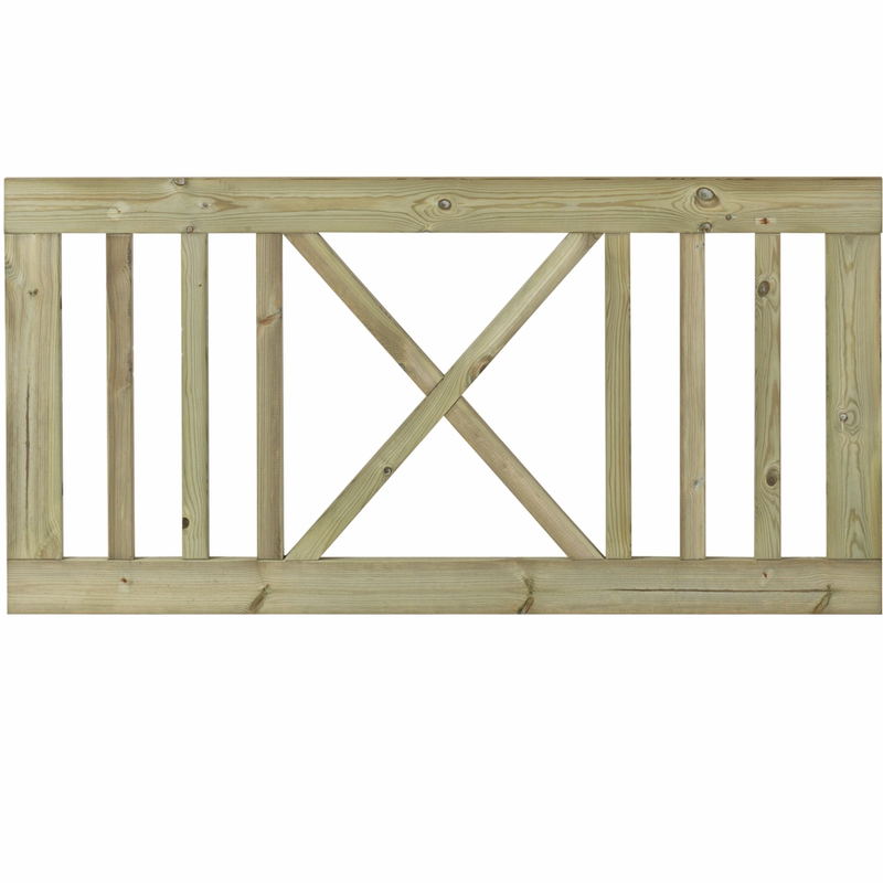 Plus Staket Rom 150x75 Cm  Tryckimpregnerad, Fsc Mix 70%