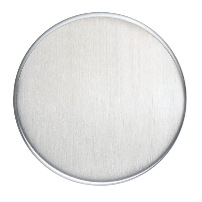 Beslagsboden Täckskylt Par 52 Mm Borstat Rostfritt Stål  4 Mm