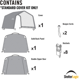 Duk till Garagetält Original Grå gop