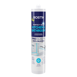 Silikon vit Bostik