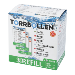 Torrbollen refill