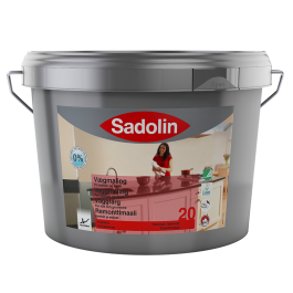 Väggfärg 20 Halvmatt Sadolin