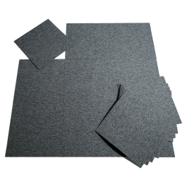 Textilplatta Kvadrat Grå