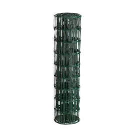 Trädgårdsstaket Maska 10 x 10 cm Grön PVC 1,2 x 20 m HORTUS