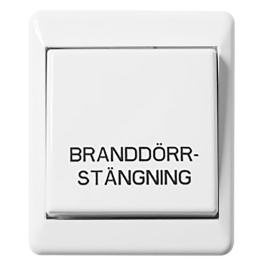 Branddörrstängning Utanpåliggande Växelkontakt RS ELKO