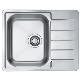 Diskho Line Singel Rostfri 340 mm sink Stala