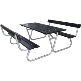 Picknickbord Stabil Metall Baltic Garden