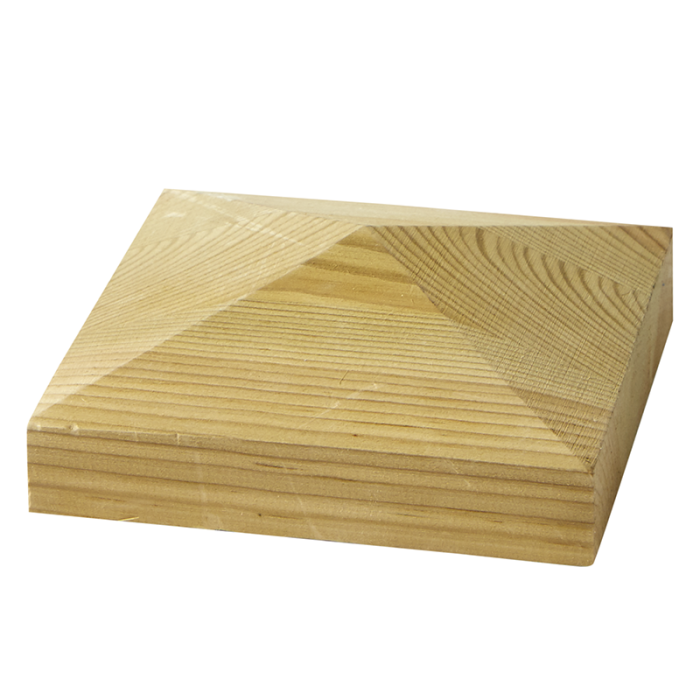 Pyramidlock Fura Impregnerad 120mm Nordingrå Trä