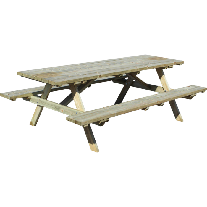 Bänkbord Impregnerad Gran 240 cm Jabo