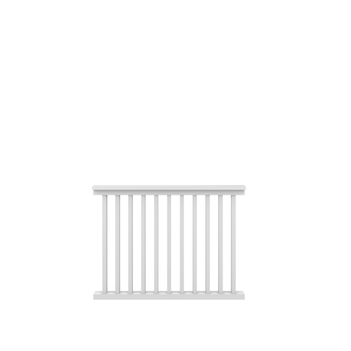 Altanräcke Ribb Vit 120x90 cm Jabo
