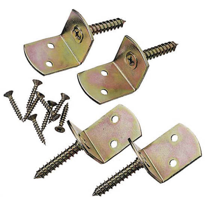 Skärmbeslag Stål 4-pack Jabo