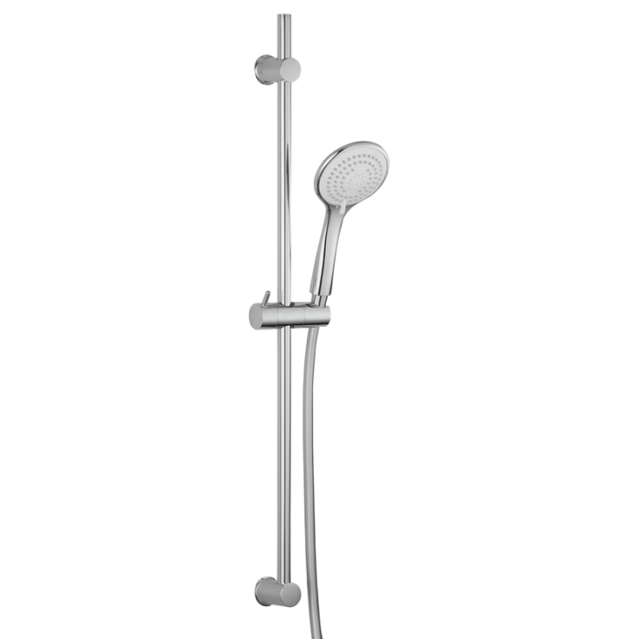 Duschset med Handdusch Pompan Vit/Krom 3-spray Adora