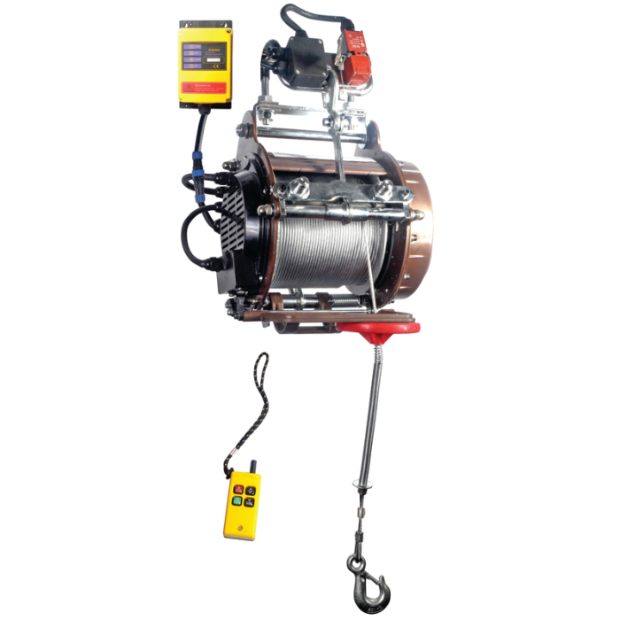 Byggvinsch IP65 230V 800kg Warrior Winches