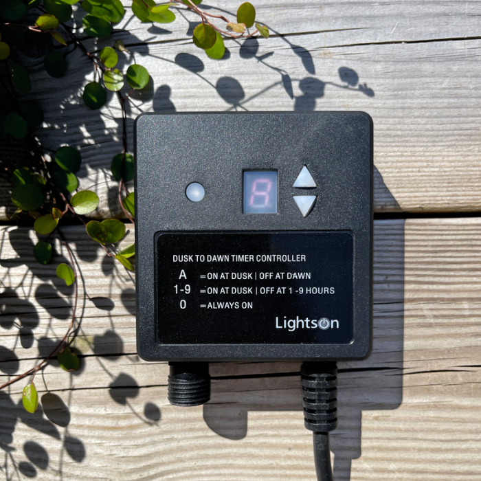 Ljussensor Svart LightsOn