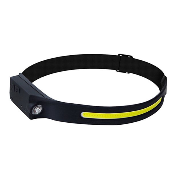 Pannlampa HLS350 Uppladdningsbar med Sensor JAPCELL