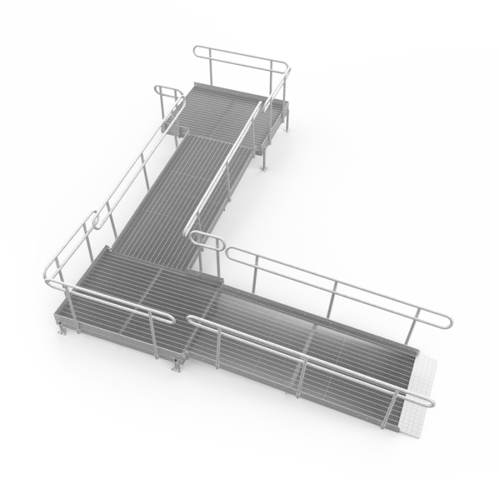 Ramp L-formad Konfigurerbar Vytab
