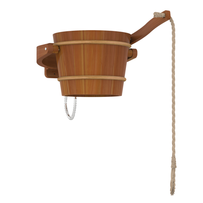 Duschhink Trä 18L SAWO
