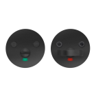 Cylindervred med Indikator 50 mm Svart Beslagsboden