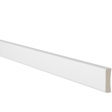 Foder 12x43 Vitmålad Furu