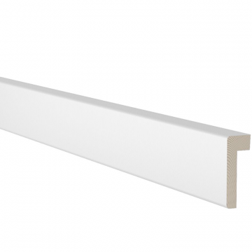 Klackfoder 21x57 Vitmålad Furu