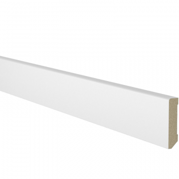 Sockel 12x56 MDF Vit