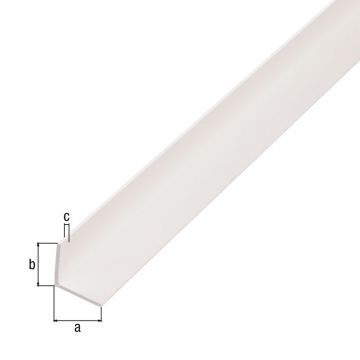 VINKELPROFIL PVC VIT 30X30X2/1M