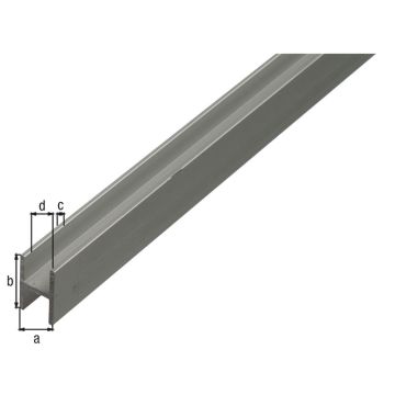 H-Profil Aluminium