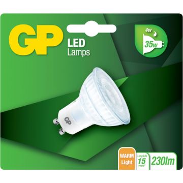 GP LED TWIST GU10 GLASS 4-35W