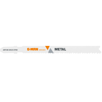 Sticksågsblad Bi-metall 75x8x1,0 mm 2-pack