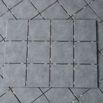 KLINKER CLOUD DARK GREY 9,7X9,7 NORDIC KAKEL