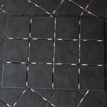 KLINKER CLOUD BLACK 9,7X9,7 NORDIC KAKEL