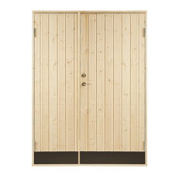 Dubbeldörr 13x19 R-D Vibostugan