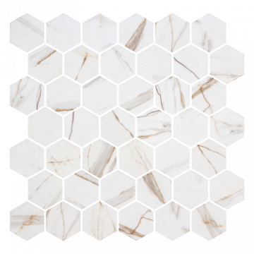 PROVBIT MOSAIK HEXAGON XL CALACATTA GOLD