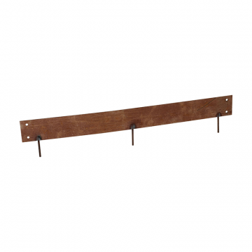 Kantskydd 18x100 cm Corten 4-Pack