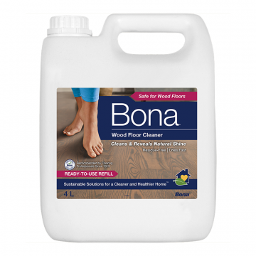 Rengöringsmedel refill trägolv Bona