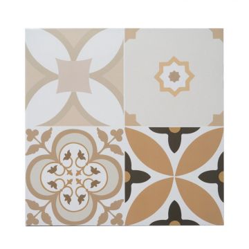 Klinker Patchwork Beige Nordic kakel