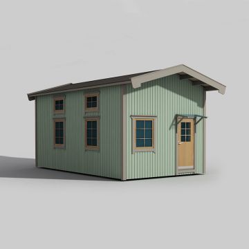 Attefallshus Paulina 25kvm Trähuset